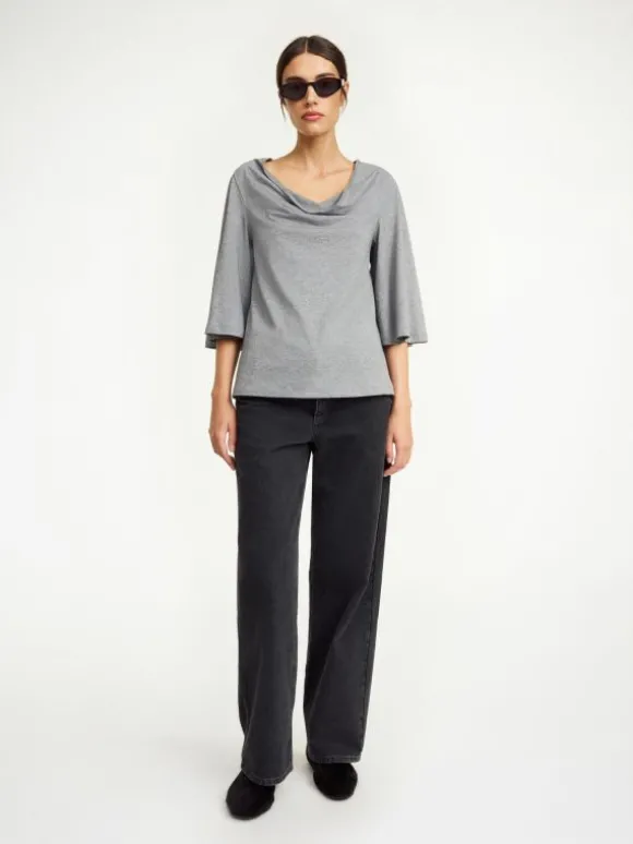 By Malene Birger Bryar T-shirt i bomuld