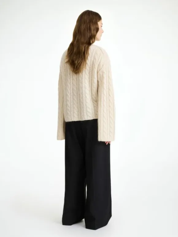 By Malene Birger Cierra sweater i kabelstrik