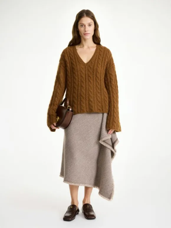 By Malene Birger Cimone sweater i kabelstrik