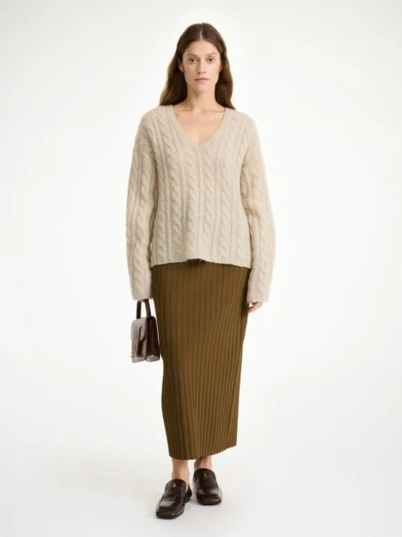 By Malene Birger Cimone sweater i kabelstrik