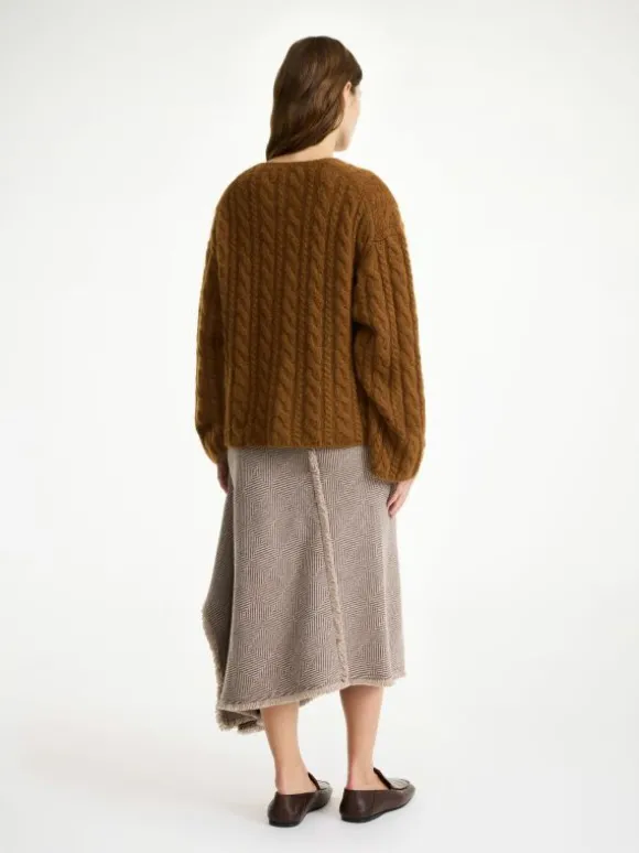 By Malene Birger Cimone sweater i kabelstrik