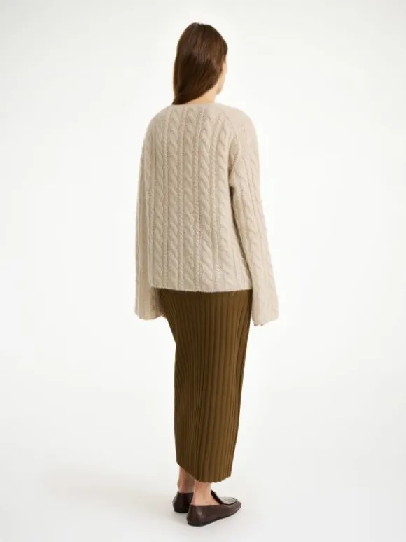 By Malene Birger Cimone sweater i kabelstrik