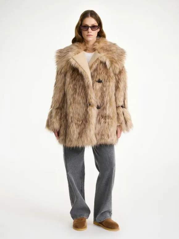 By Malene Birger Exclusive Moda Operandi X Yvette faux fur frakke