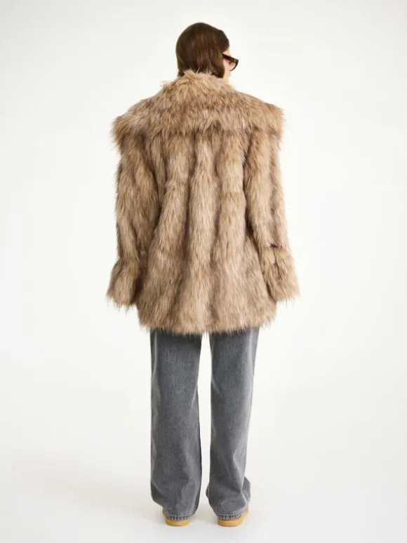 By Malene Birger Exclusive Moda Operandi X Yvette faux fur frakke