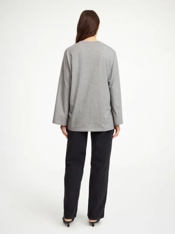 By Malene Birger Fayeh langærmet T-shirt