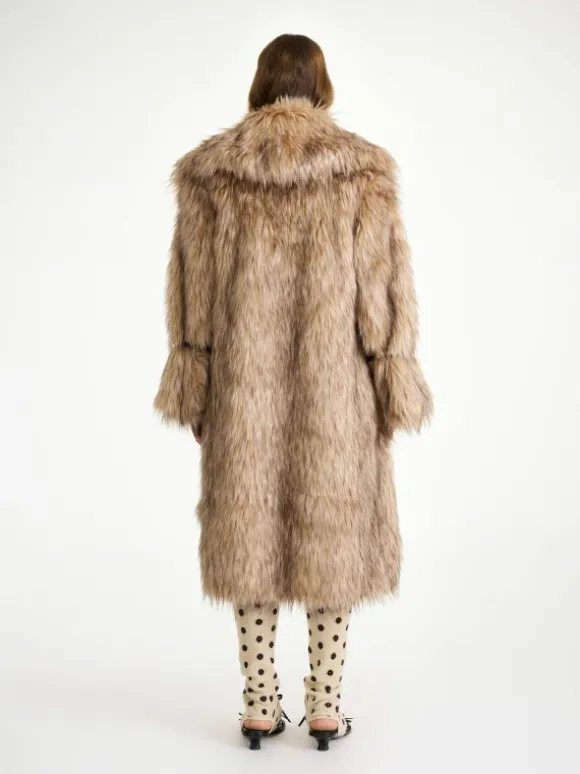 By Malene Birger Graca faux fur frakke