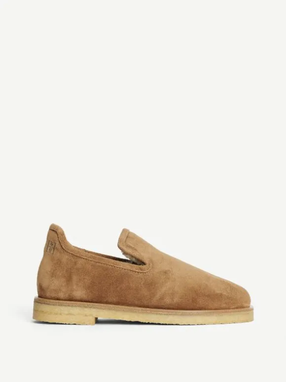 By Malene Birger Romine slippers i ruskind